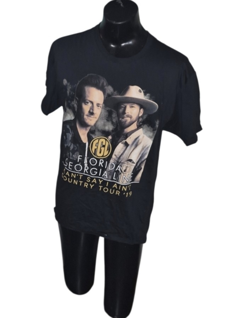 Anvil Black Florida Georgia Line 'Can't Say I Ain't' Tour Tee